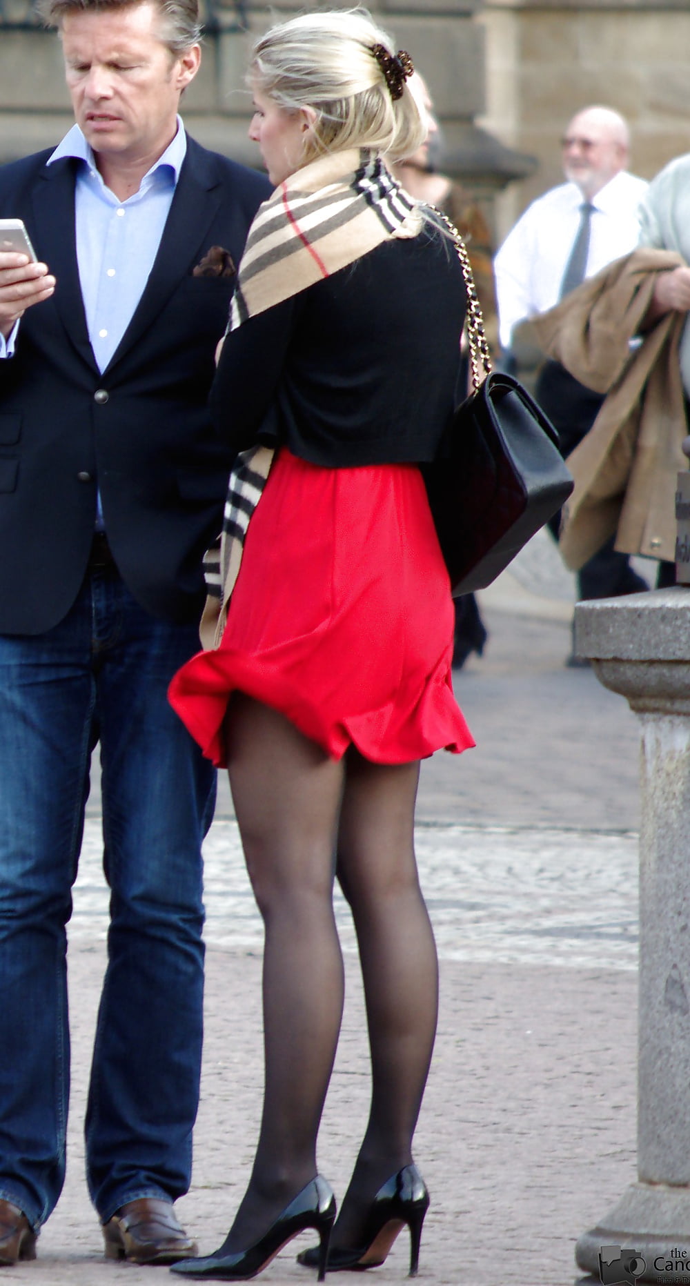 Candid Street Pantyhose -Tights #013 porn pictures