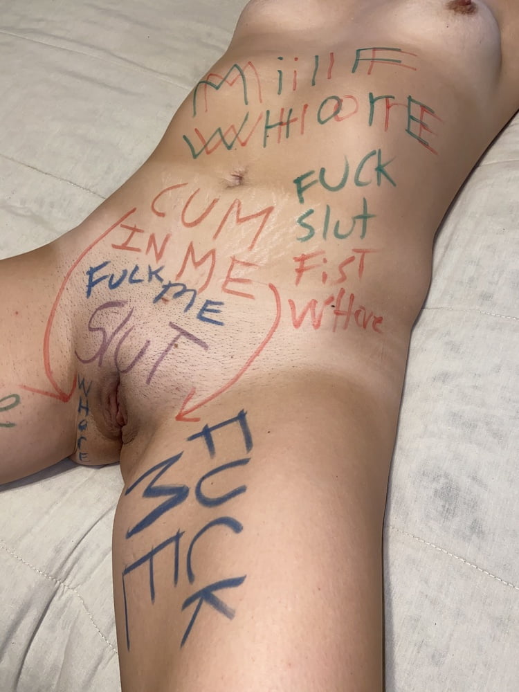 BODYWRITING WHORE - 46 Photos 