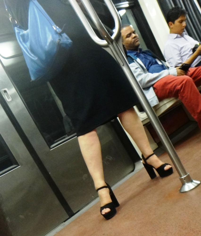Candid mature in high heels photo #324418870