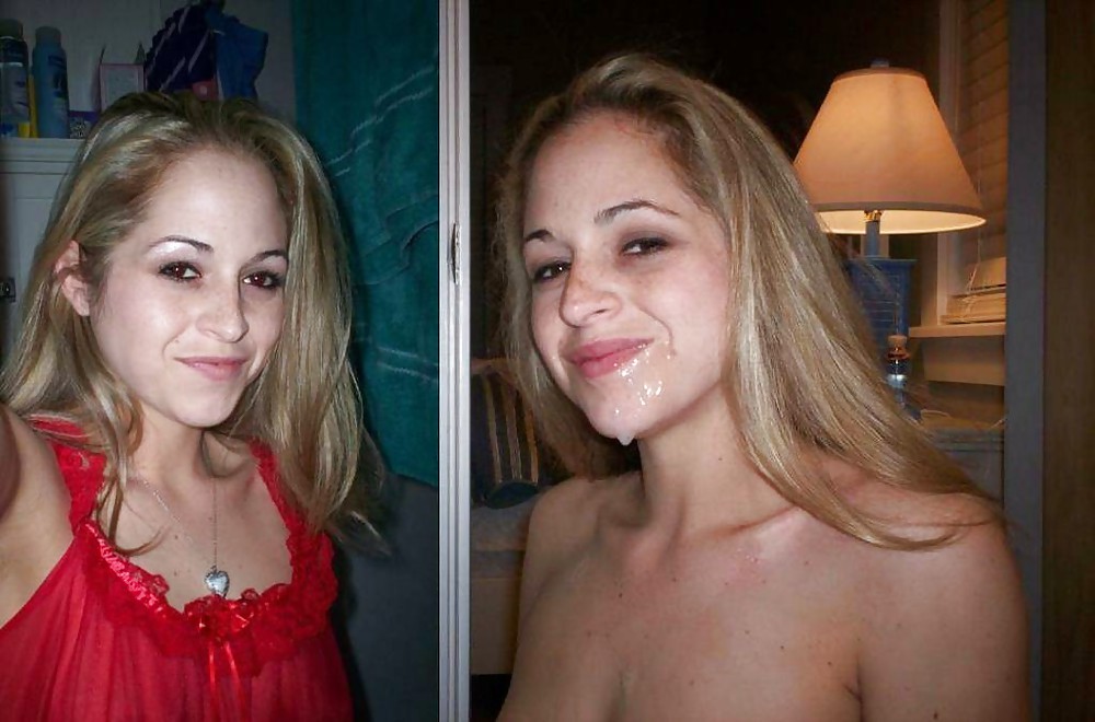 Before and After Facials 2 porn pictures