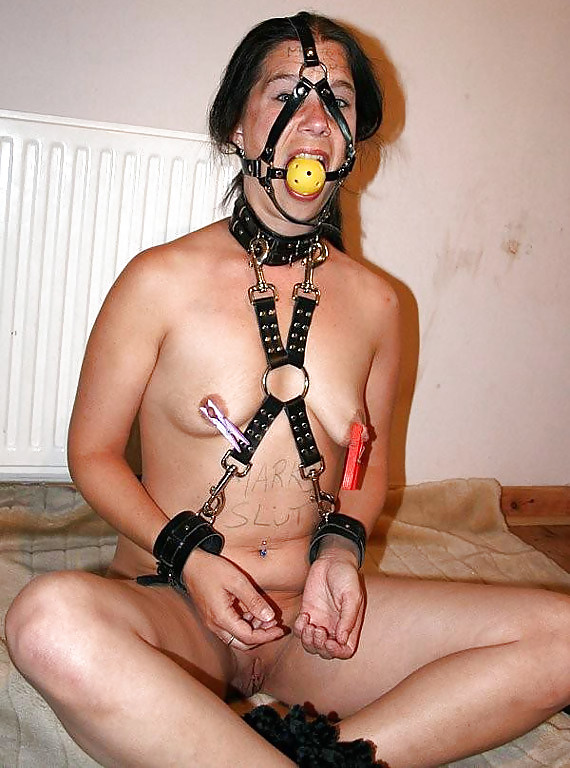 Bound Tied and Tortured Tits - BDSM Slaves porn pictures