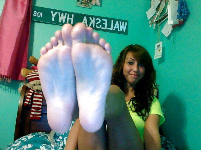 Awesome Amateur Teen Feet Part XX porn pictures