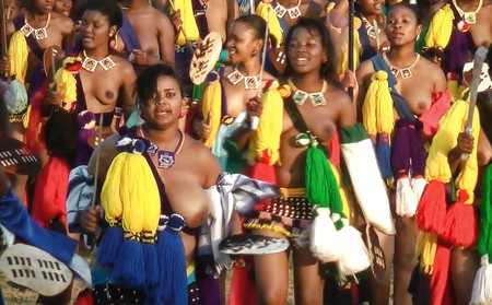 Reed Dance Ceremony. Huge Tits