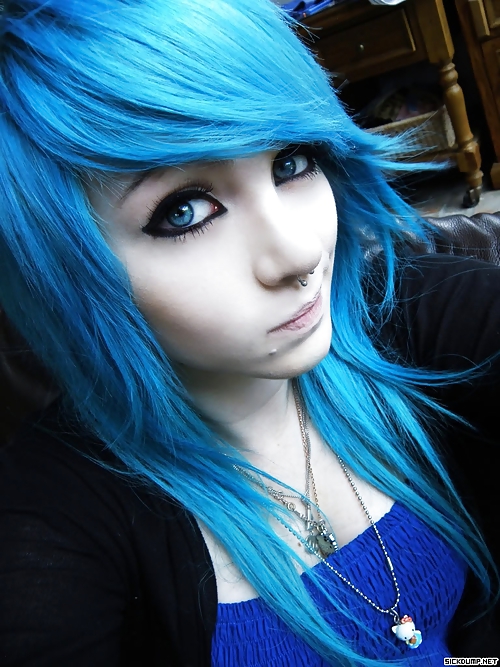 Dyed Hair Girls porn pictures
