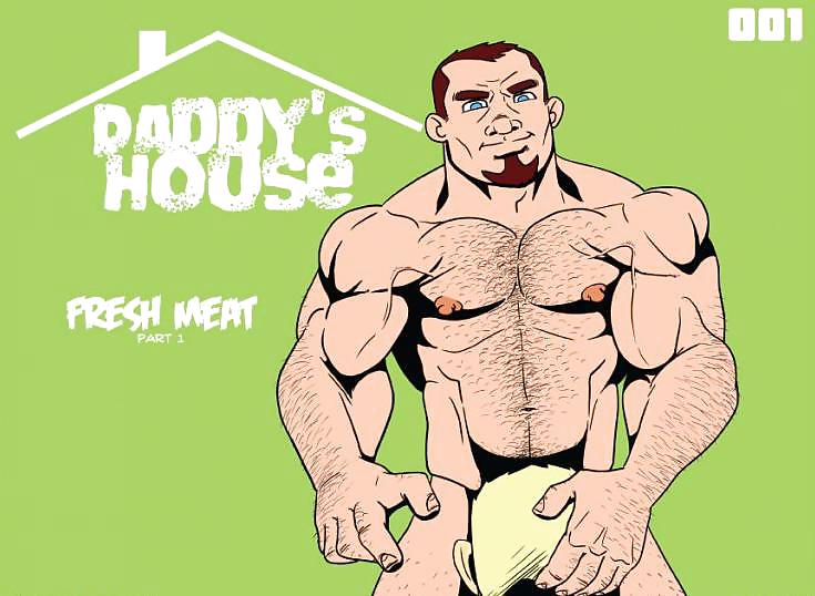 Cartoon Gay Porn Daddies - Gay Erotic Art Toons - Daddy's House - 10 Pics - xHamster.com