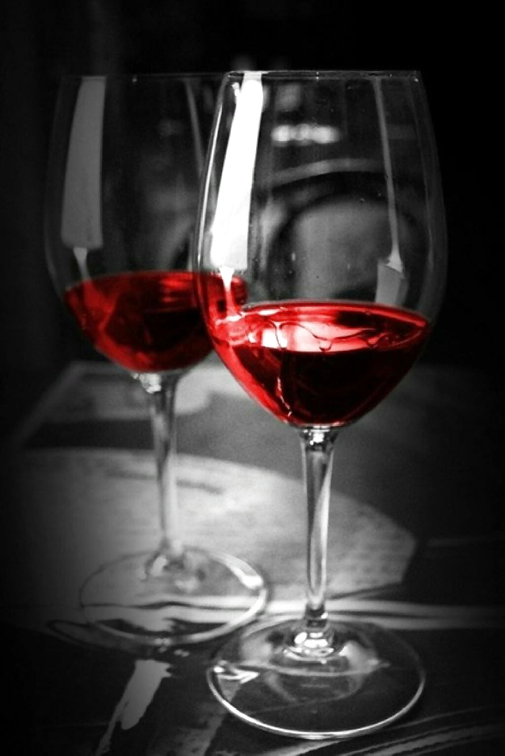 Вино в бокале Эстетика