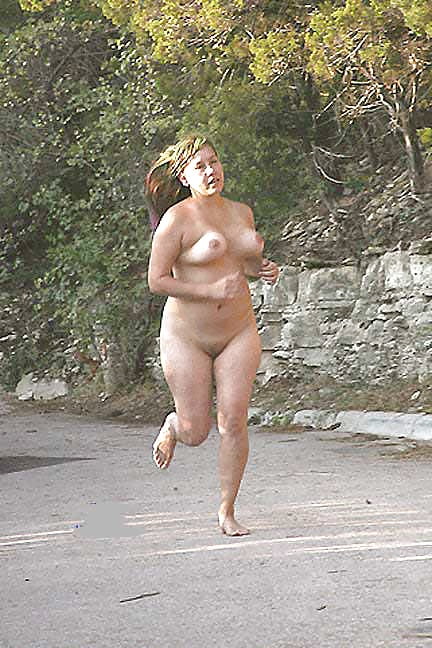 Women Jogging Nude