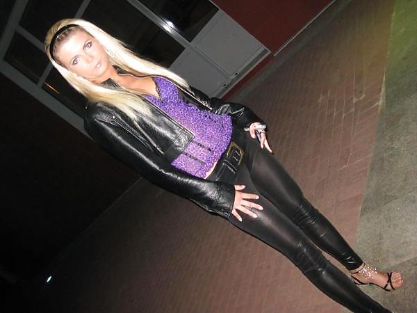 Monster Chicks in leather porn pictures