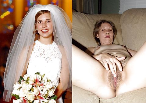 Brides Dressed Naked and Having Sex porn pictures