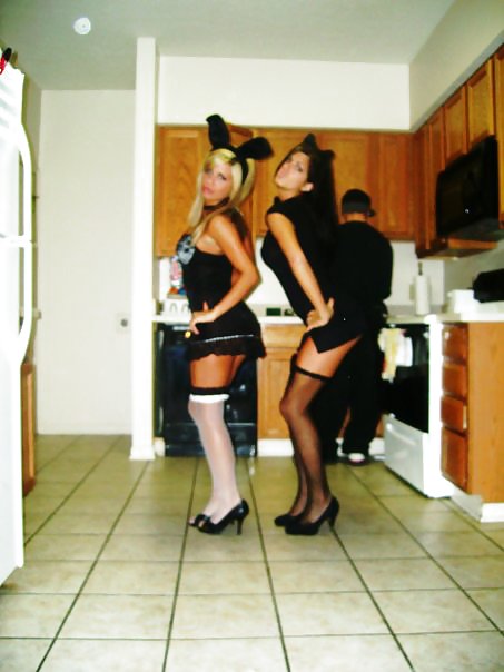 halloween lingerie special hot teens at party porn pictures