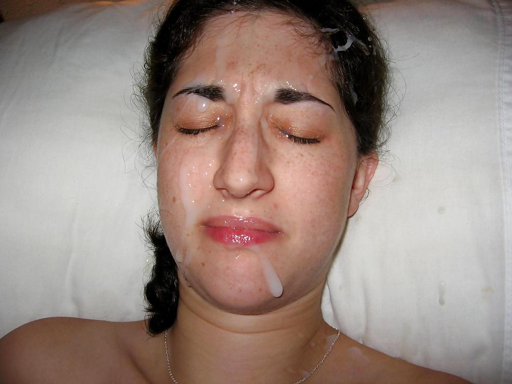 Really Cute German Girlfriend Facials porn pictures