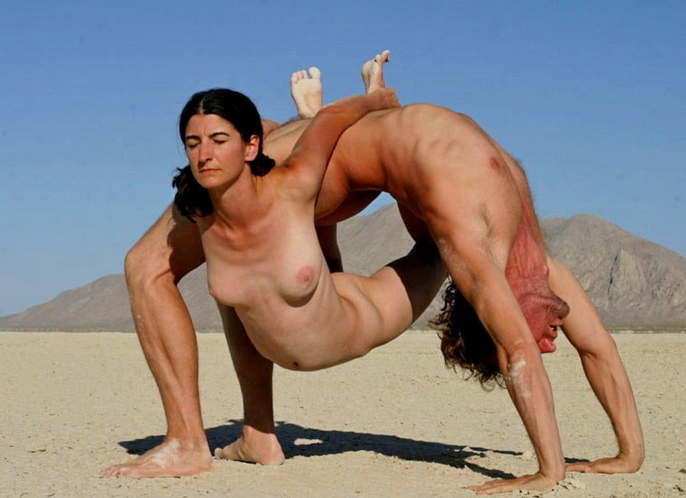 Couples Naked Yoga.