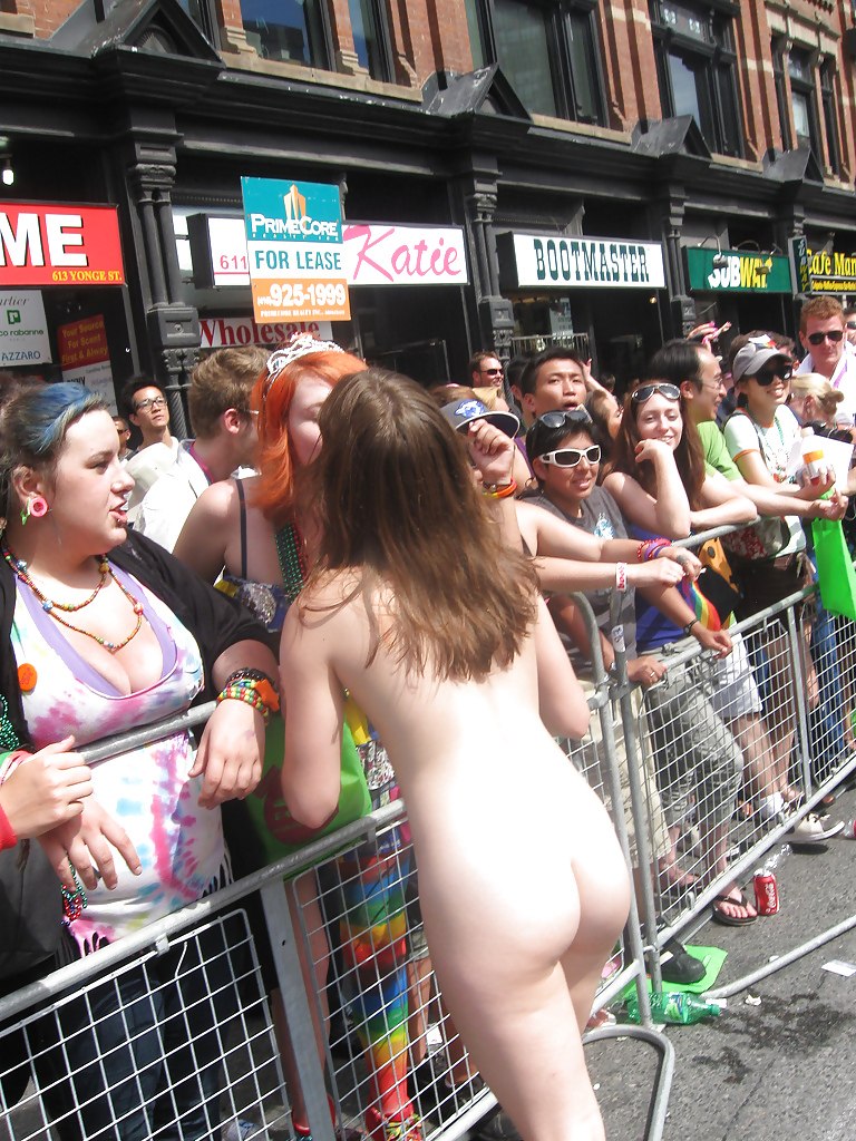 fully naked girl at pride in toronto porn pictures