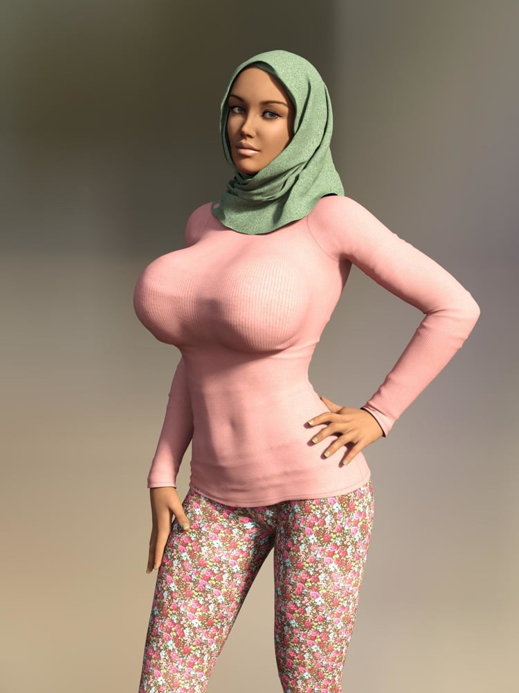Turbanli Hijab 3D porn pictures