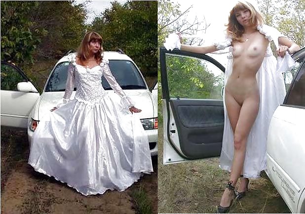 BRIDES DRESSED & UNDRESSED porn pictures