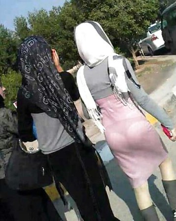 arab girls on street