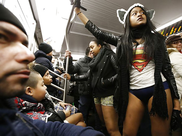 World Wide Strip Down For No Pants Subway Ride Day 2015 porn pictures