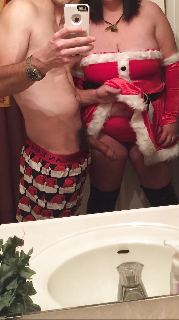 A BBW Holiday porn pictures