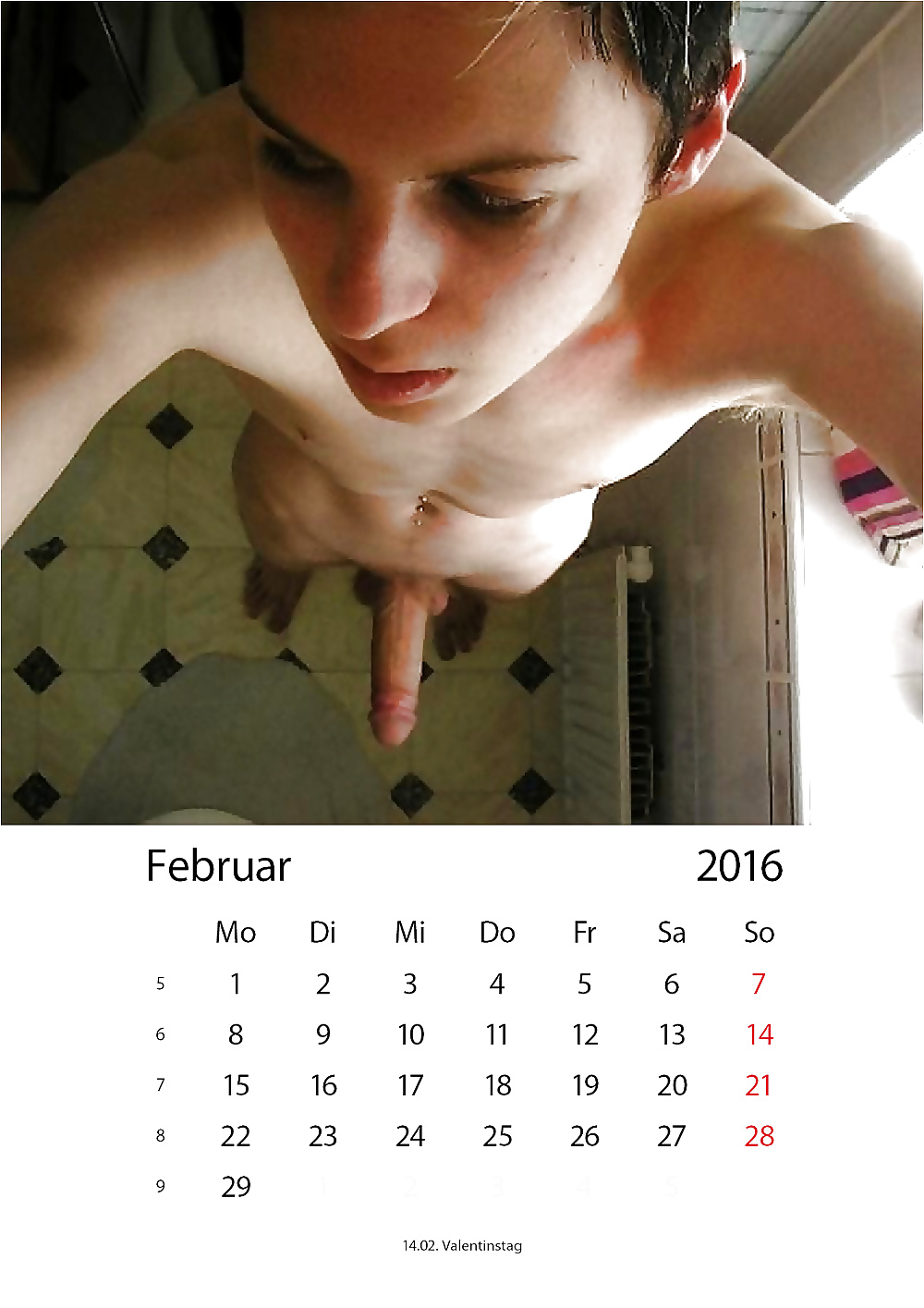 Selfie Kalender 2016 porn pictures