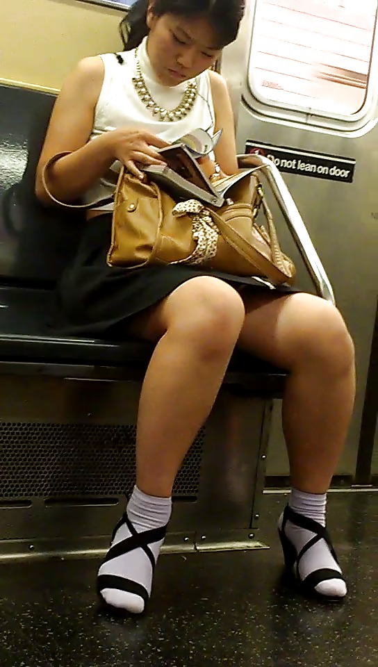 New York Subway Girls Asian Express Line porn pictures