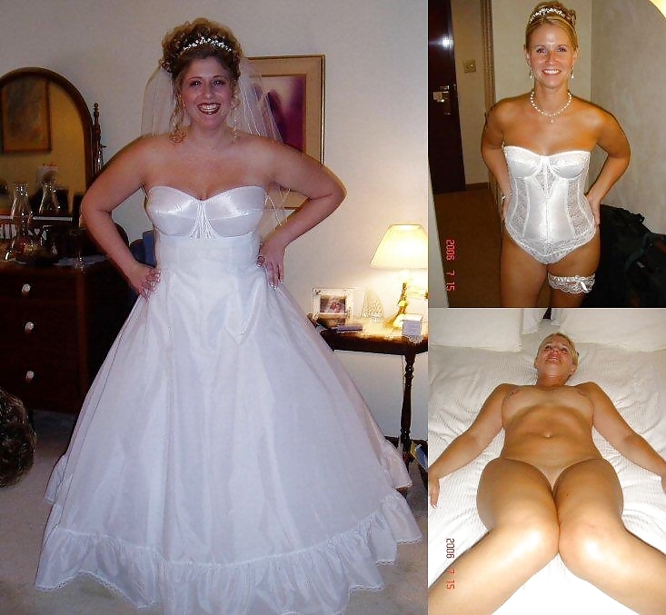 Brides, before and after.. porn pictures