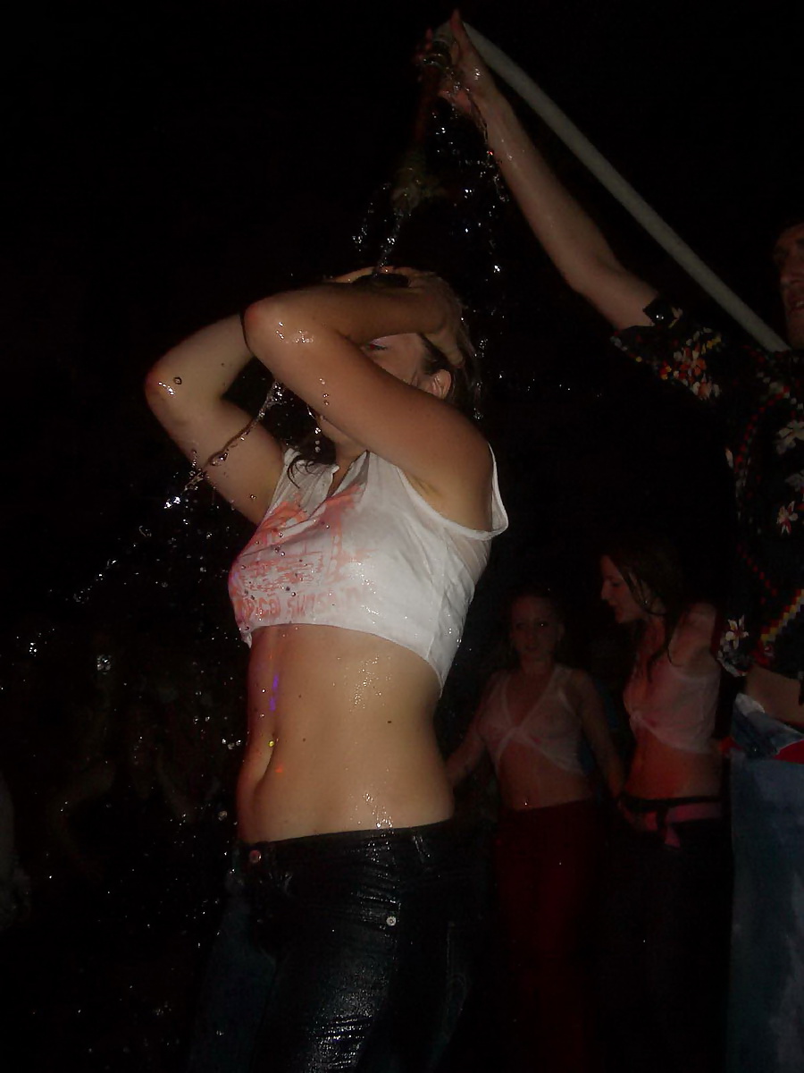 Wet Tee Shirt Contest Time! porn pictures