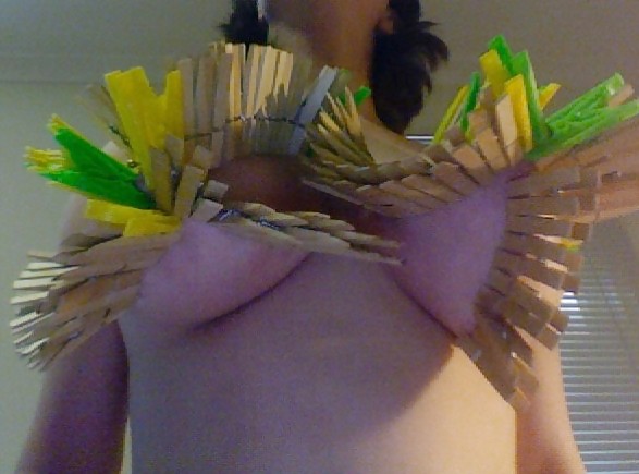 Big Natural Boobs Tortured With Over 100 pegs Vol1 porn pictures