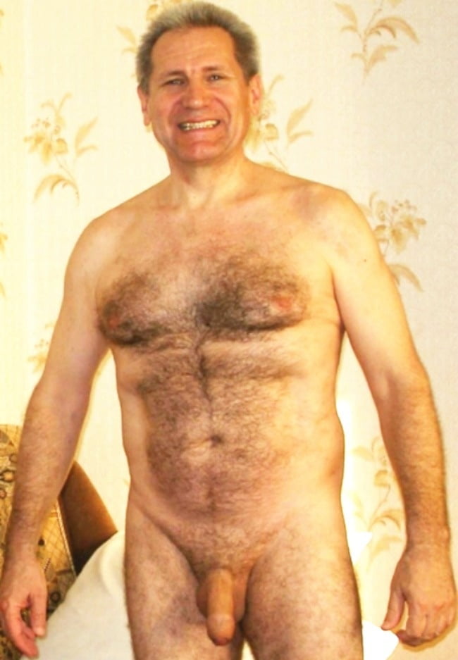 Naked Silver Dad