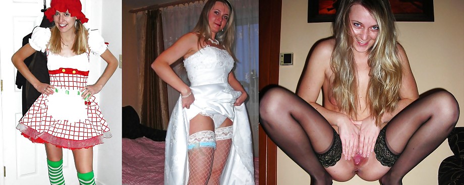 Real Amateur Brides - Dressed & Undressed 2 porn pictures