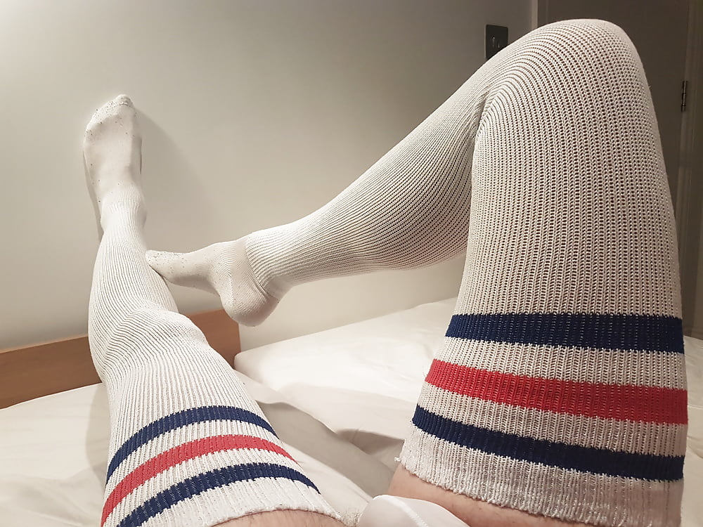 White thigh high socks - 17 Pics xHamster