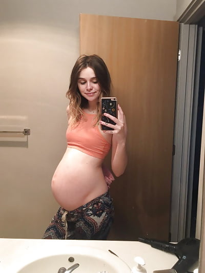 First time preggo petite twink