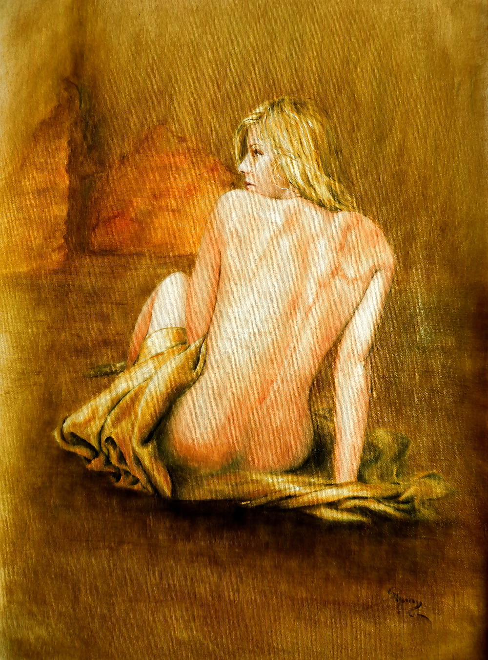 Nudes on oil porn pictures