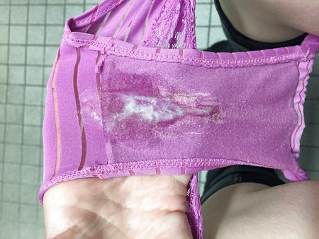Pussy juice stained panties