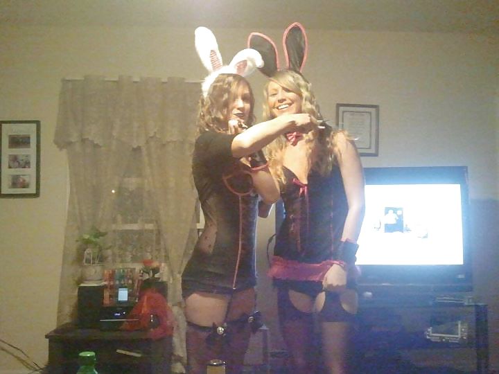 FaceBook Friends: Halloween Babes porn pictures