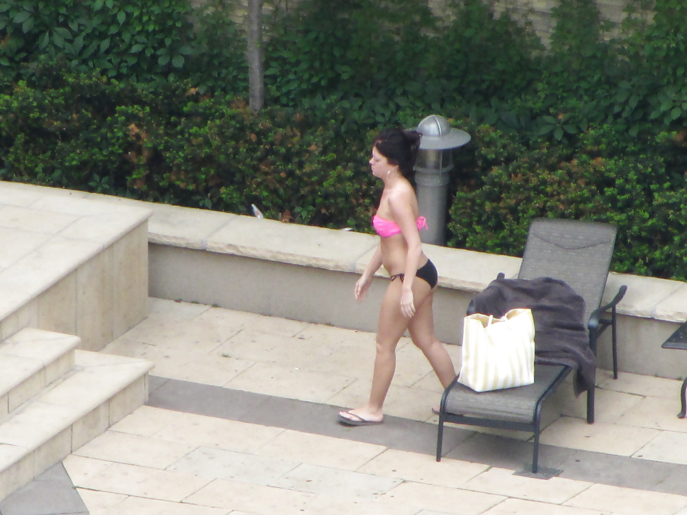 Cuties by the pool - Toronto Ontario Canada porn pictures