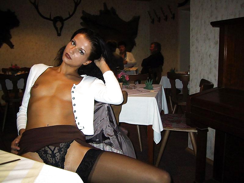 Public stocking porn pictures