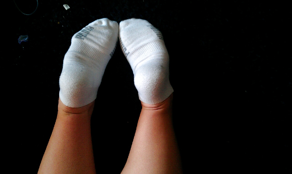 EMILY'S STINKY WHITE ANKLE SOCKS porn pictures