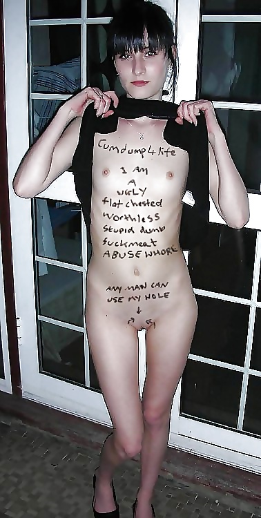 Young slut with tiny tits V porn pictures