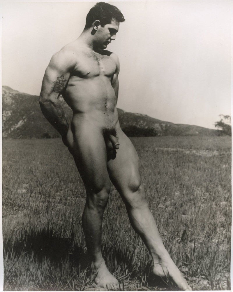 Nude man vintage