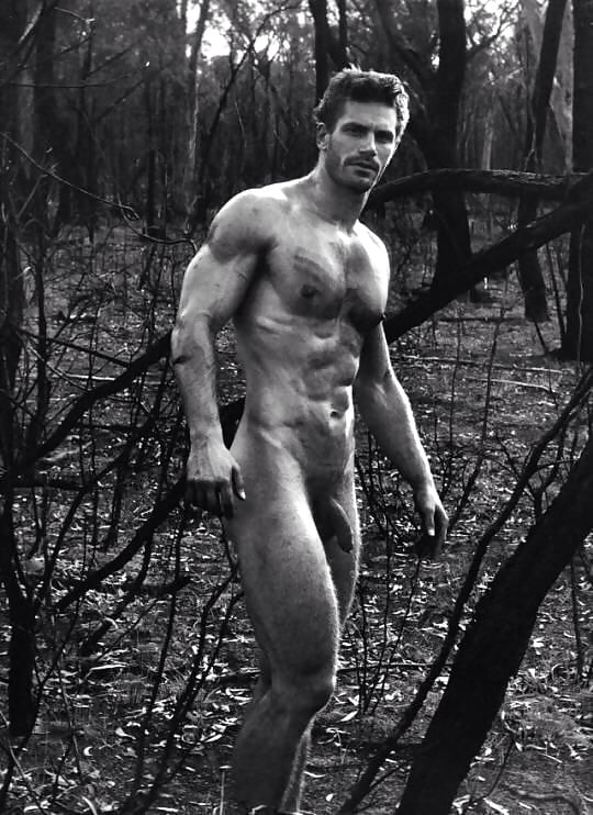 Superstar Running Naked In Woods Photos