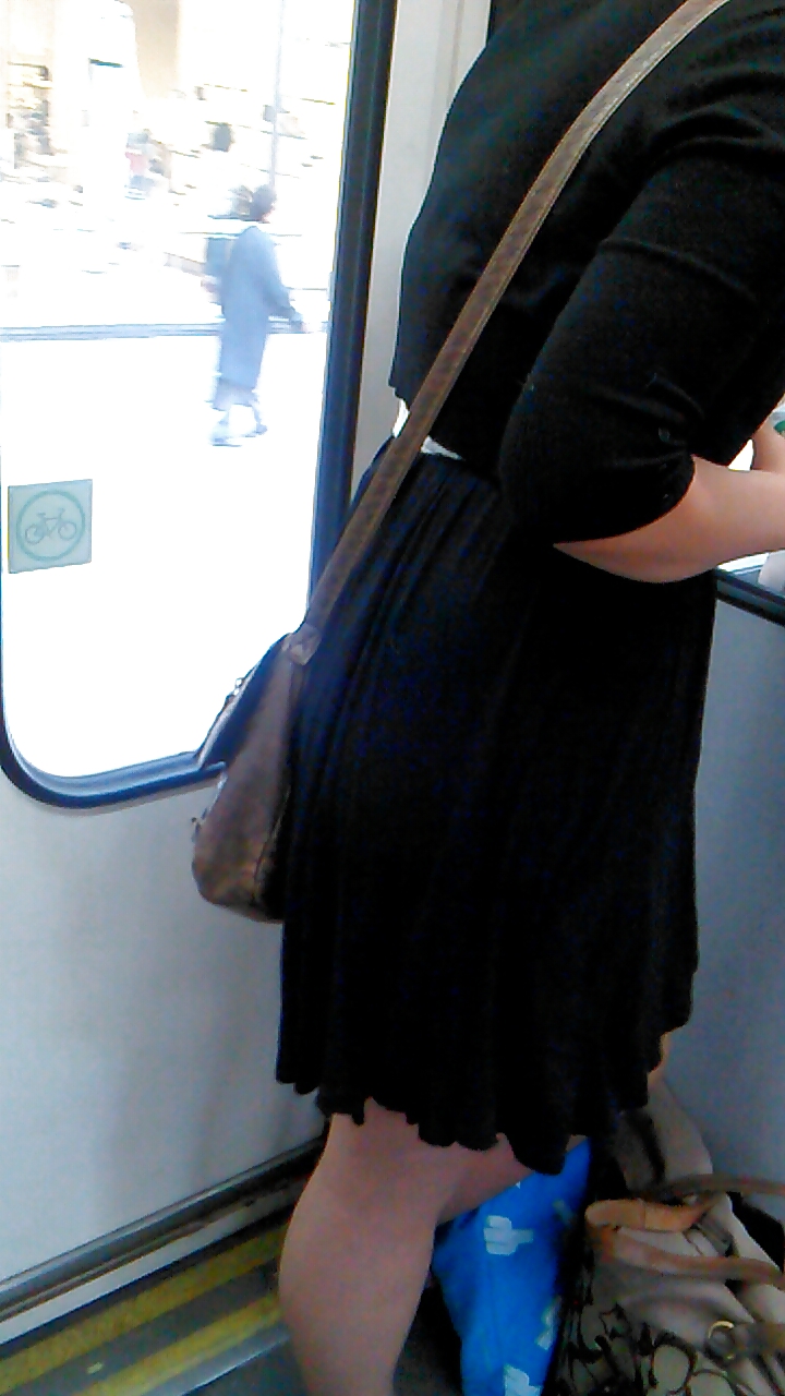 Once again, lovely ladies of public transit. porn pictures