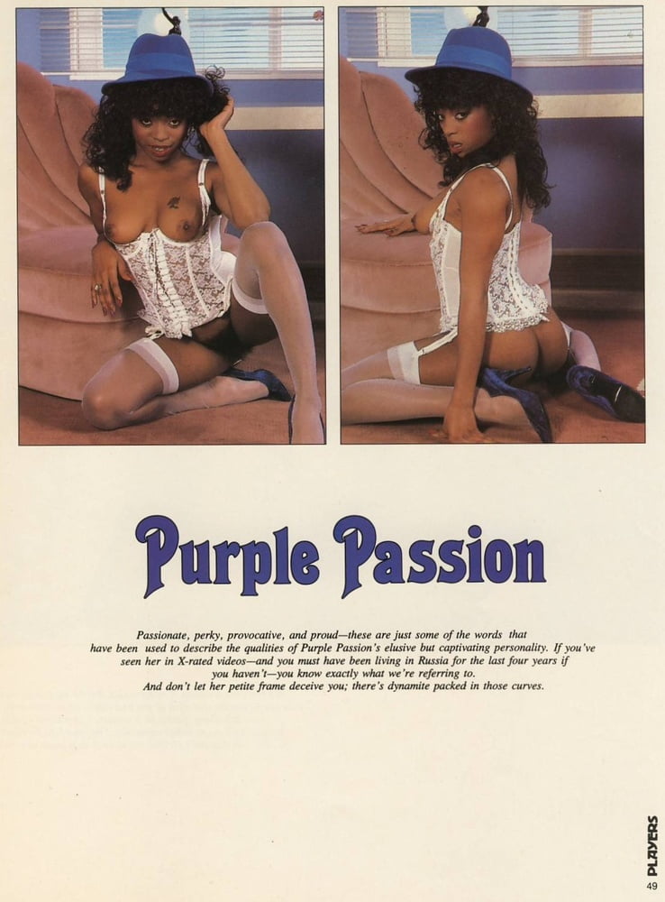 More related purple passion pornstar.