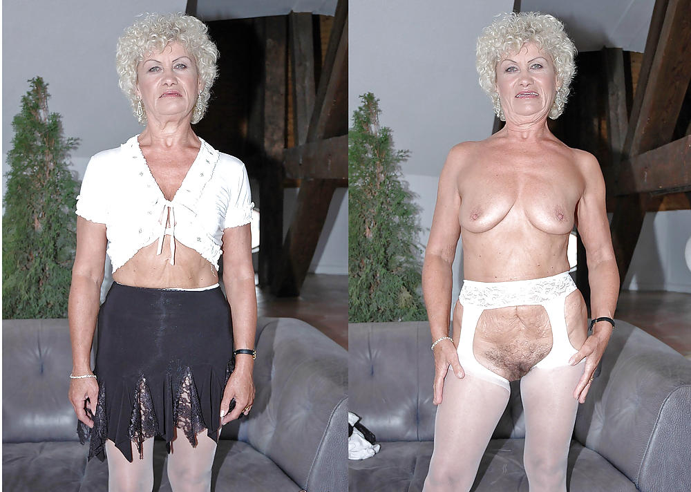 Dressed undressed grannies porn pictures