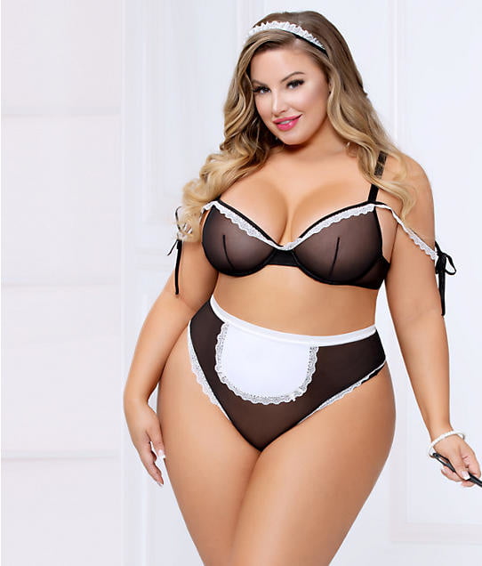 See and Save As plus size maid lingerie porn pict - 4crot.com