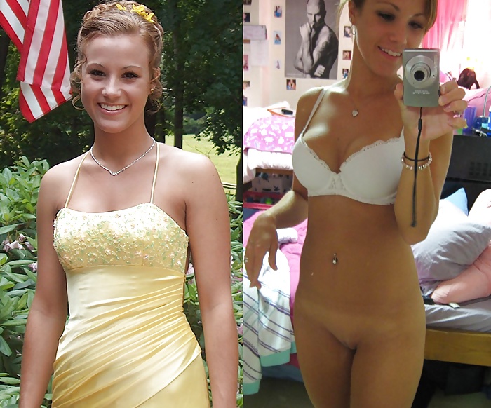 Amateur Girls Dressed and Undressed 144 porn pictures
