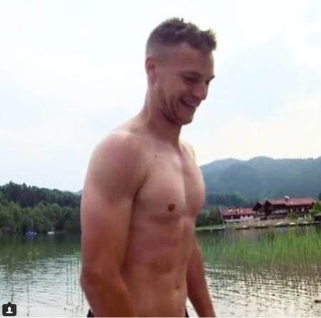 Naked joshua kimmich German footballer