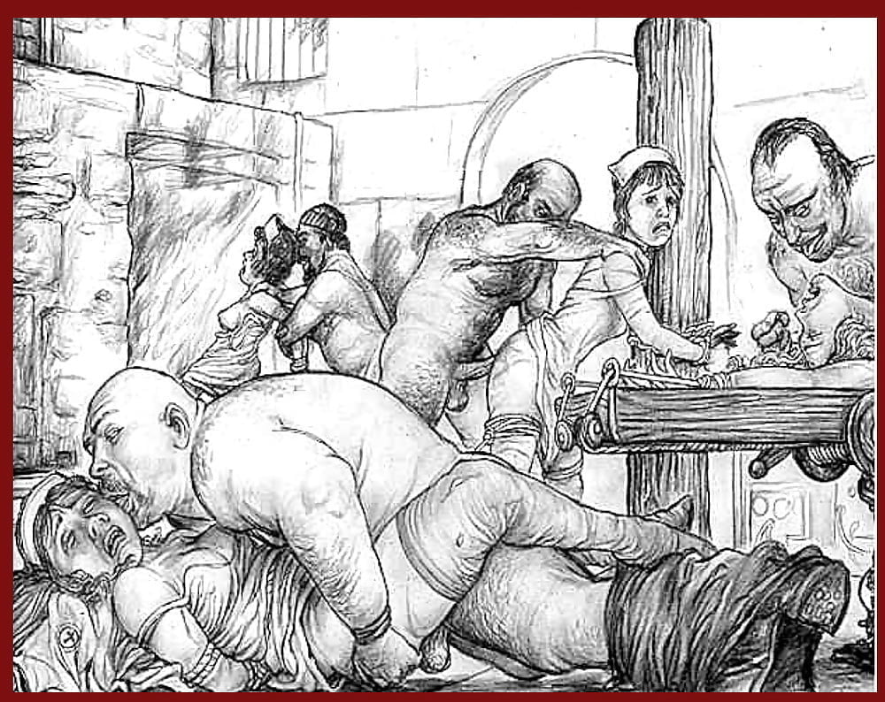 Salopes humiliees et torturees en dessins - 18 Photos 