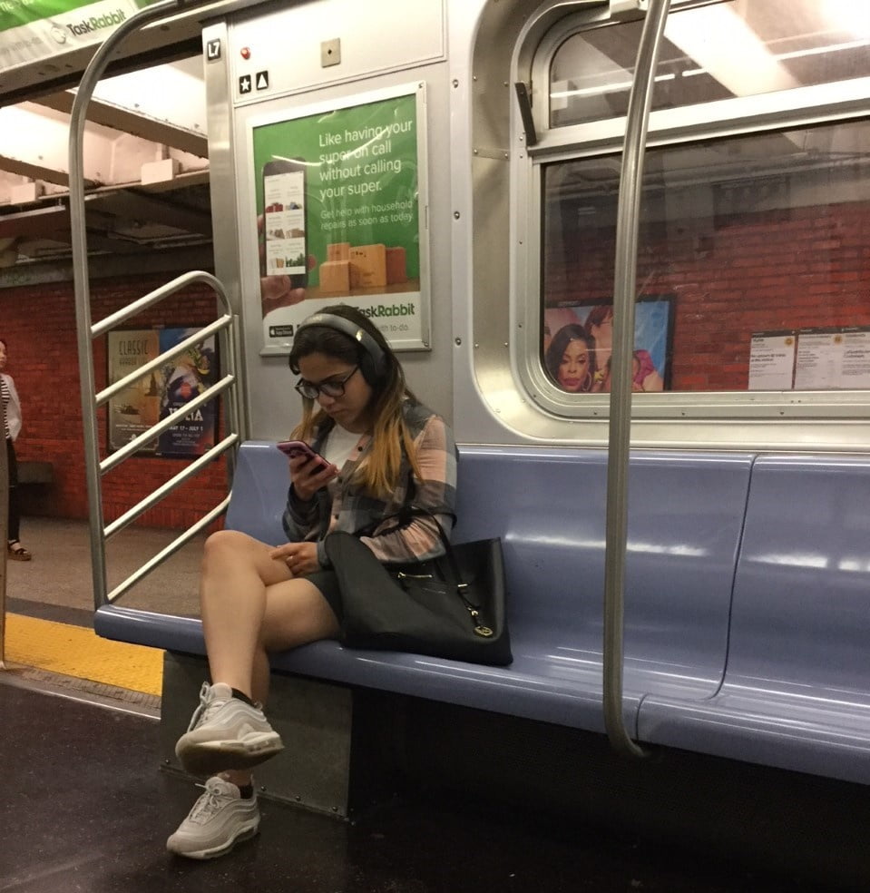 new york subway riders porn pictures