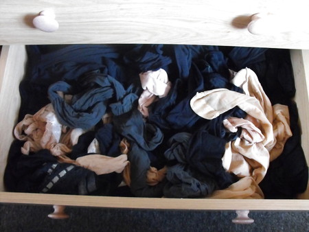 gf's tights & stocking drawer