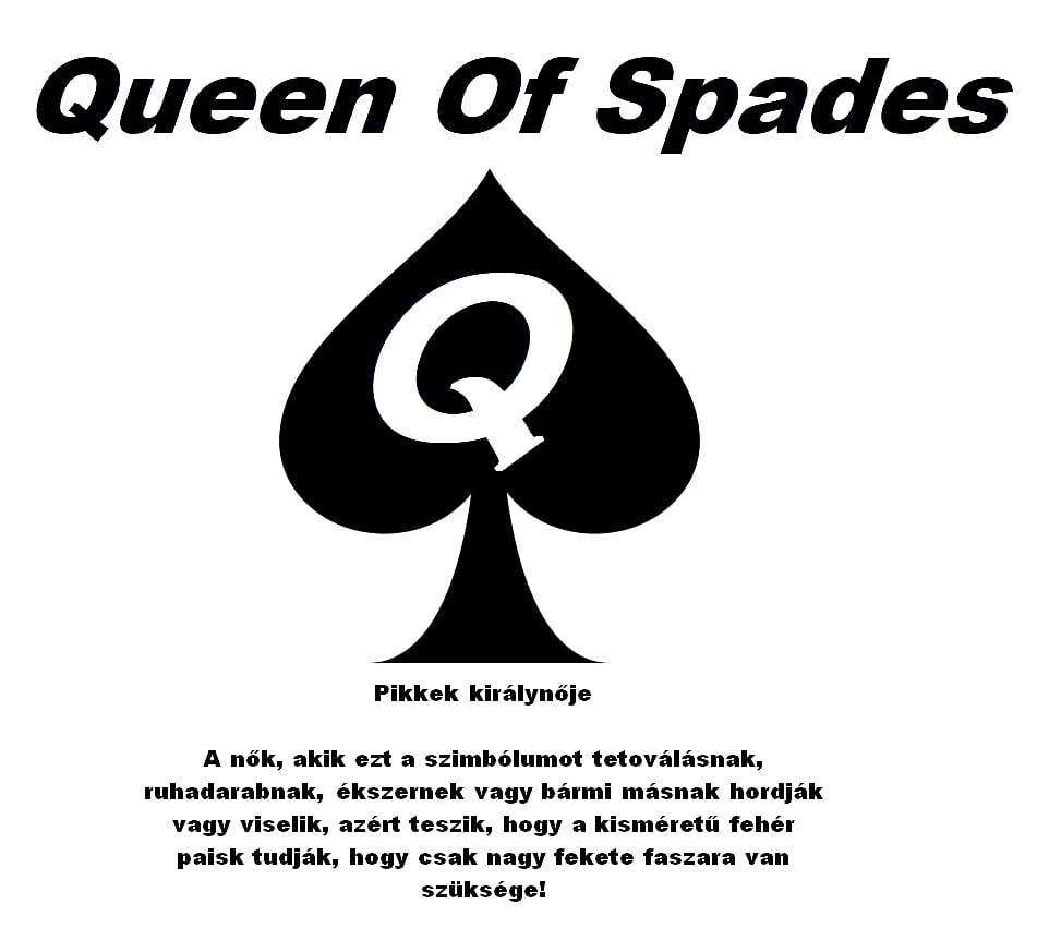 Queen of spades, Pikkek kiralynoje.